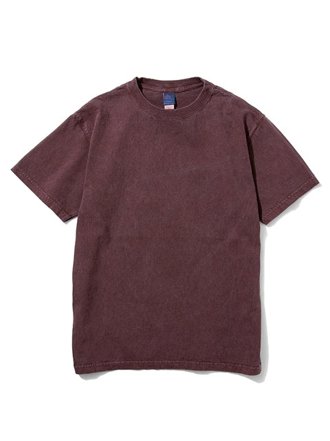 Tee Basic - S/s Crew Tee Straw - Bordeaux