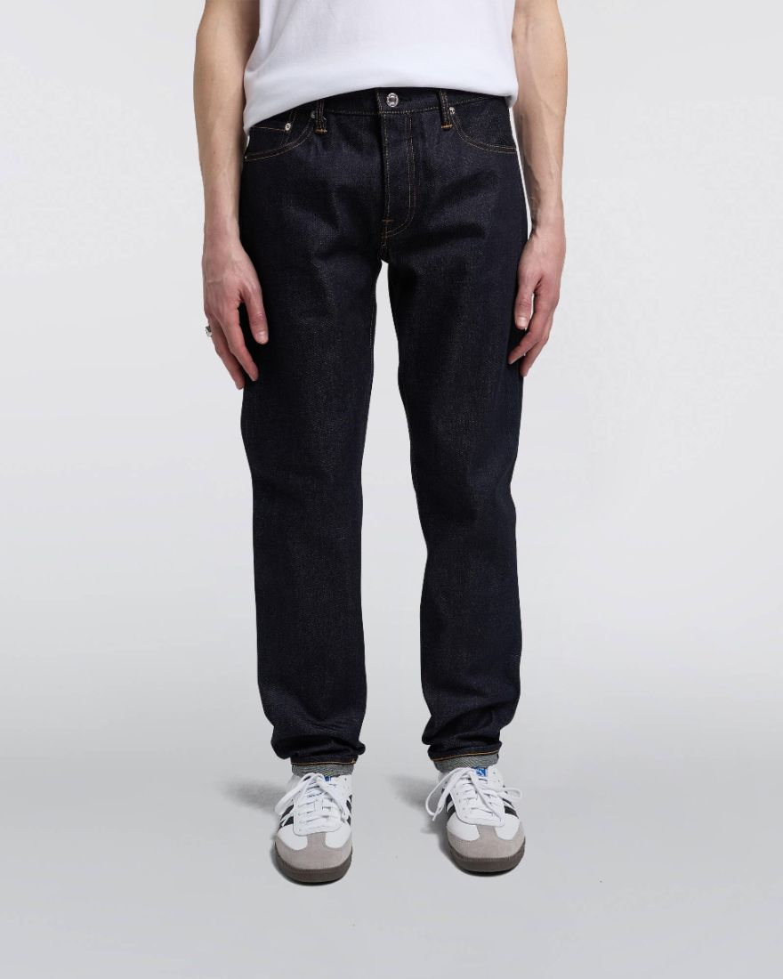 Regular Tapered Jeans Blue - unwashed