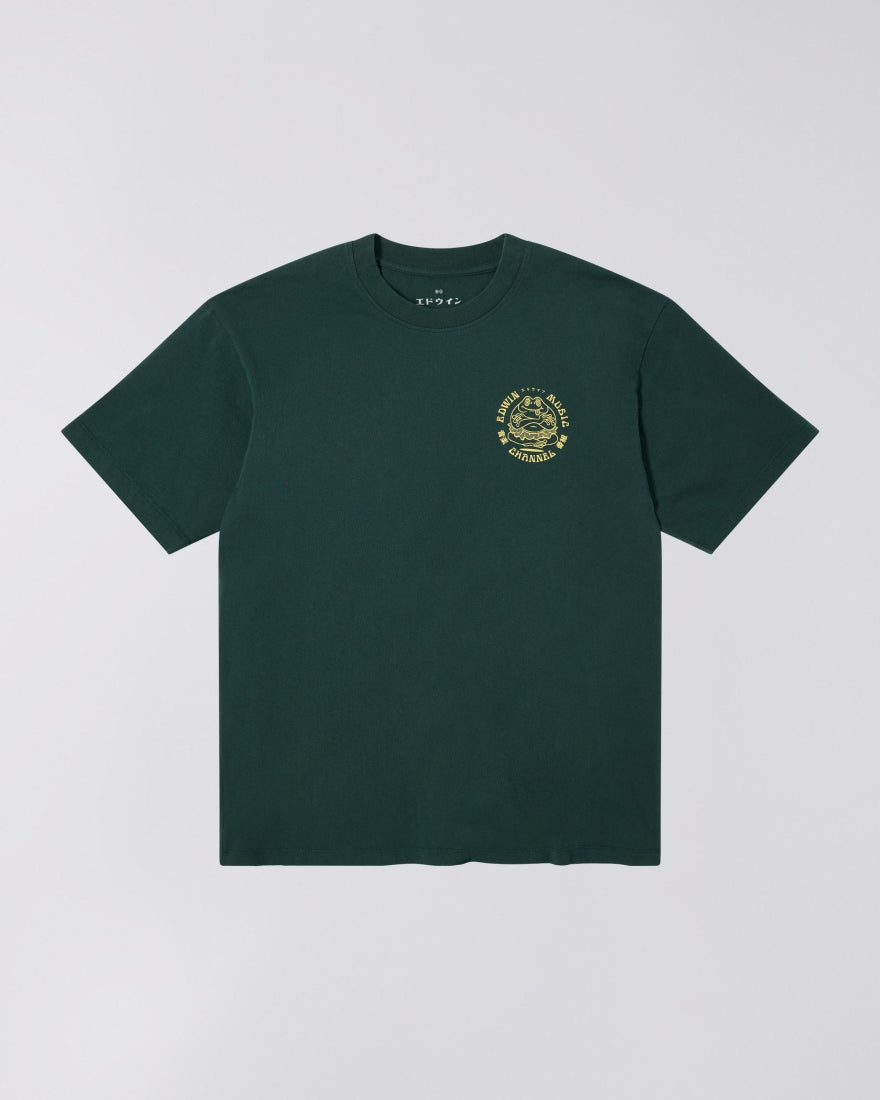 Tee-shirt Green - Edwin Music Channel T-Shirt