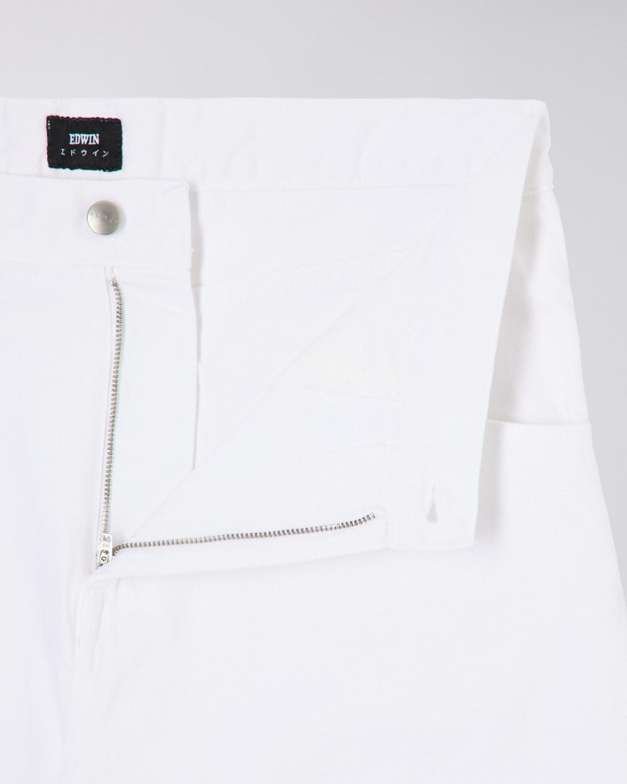 Tyrell Pant Optic White - garment dyed