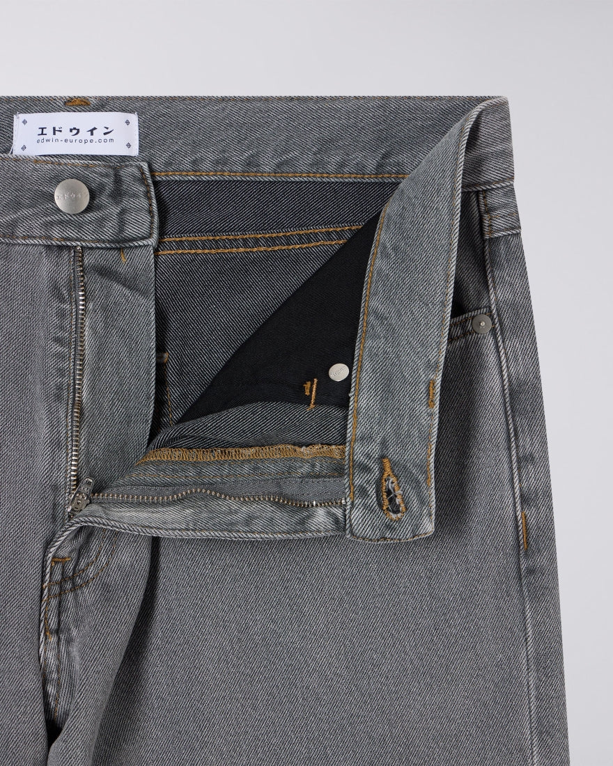 Cosmos Pant Black - heavy bleach wash