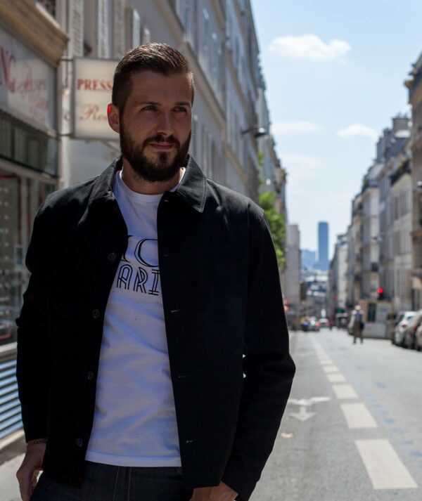 Veste HCS NOIR « RODIER »  – Mi-saison, intemporelle & Mixte. – Image 3