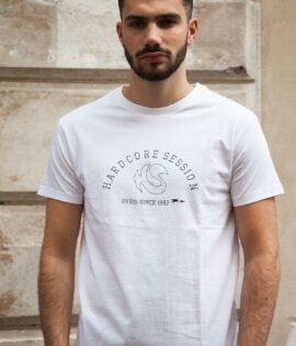 Tee-shirt coton blanc Logo « ATLÉTICO »