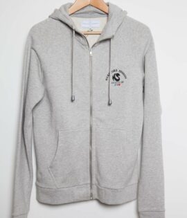 Hoodie HS Gris-Chiné avec broderie « Atletico »