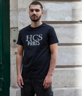 Tee-Shirt Logo « HCS Paris » Noir