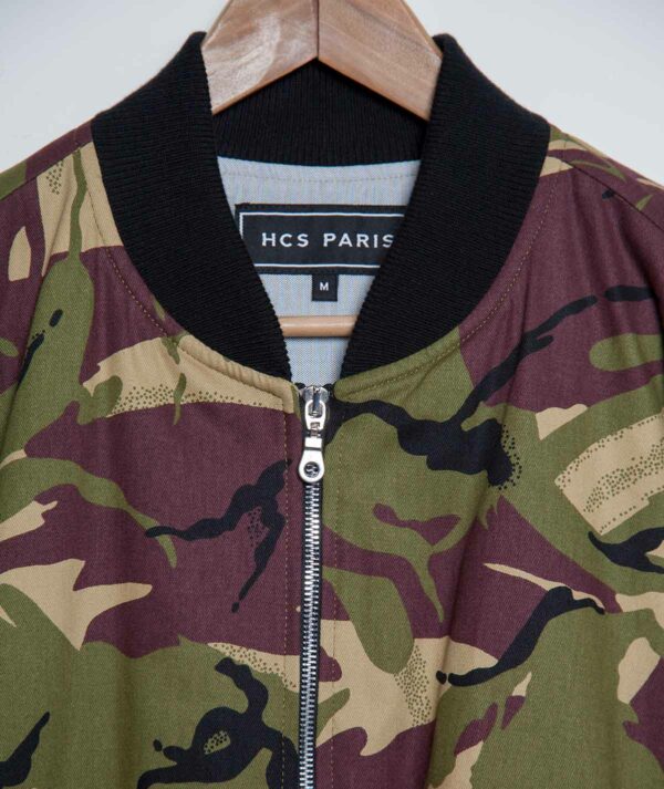 Veste Teddy "TRUDAINE" Camo (Série Limitée) – Image 5