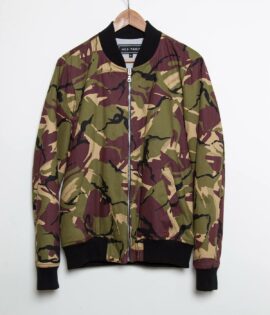 Veste Teddy « TRUDAINE » Camo (Série Limitée)