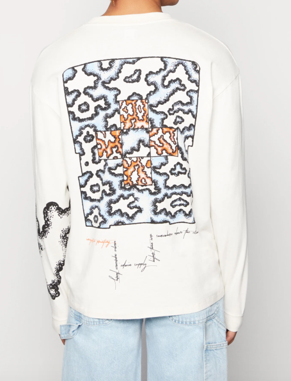 KUMO UNISEX - T-shirt à manches longues - whisper white – Image 4