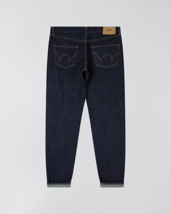 REGULAR TAPERED JEANS - BLUE RINSED – Image 8