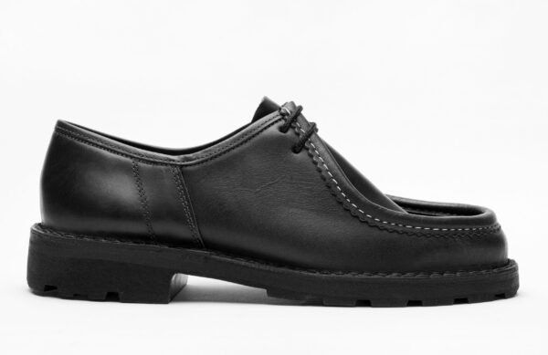 MEGEVE NOIR Derby Gatine chaussures