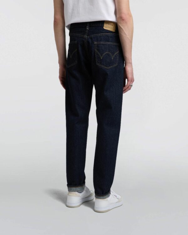REGULAR TAPERED JEANS - BLUE RINSED – Image 6