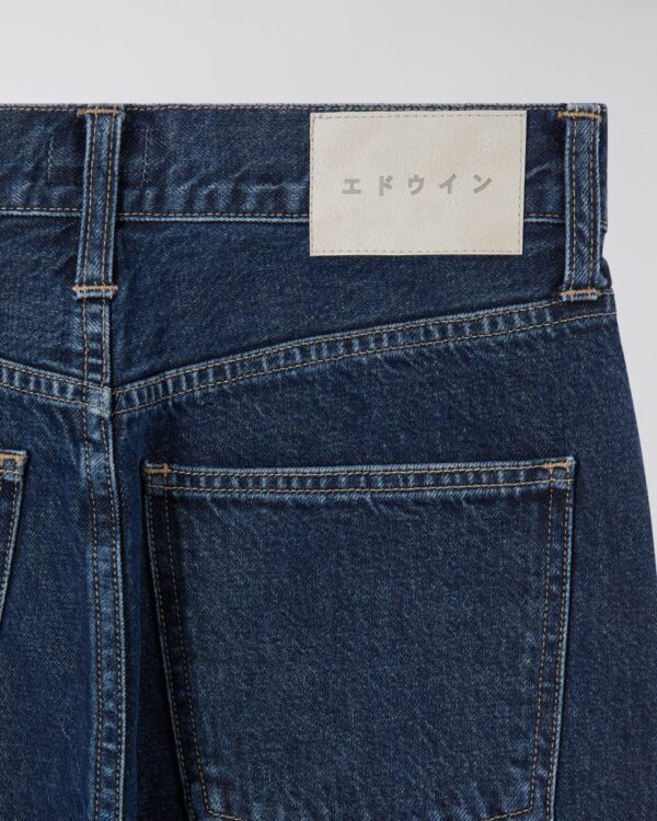 Zeta Pant Blue - Marble wash – Image 4