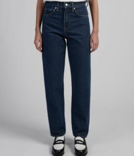 Women Zeta Pant Blue – Marble wash