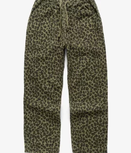 Chef Pants unisex à motifs – Green Leopard – SERVICE WORKS