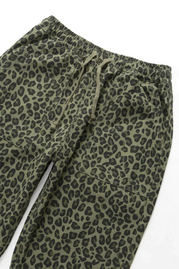 Chef Pants unisex à motifs - Green Leopard - SERVICE WORKS – Image 4