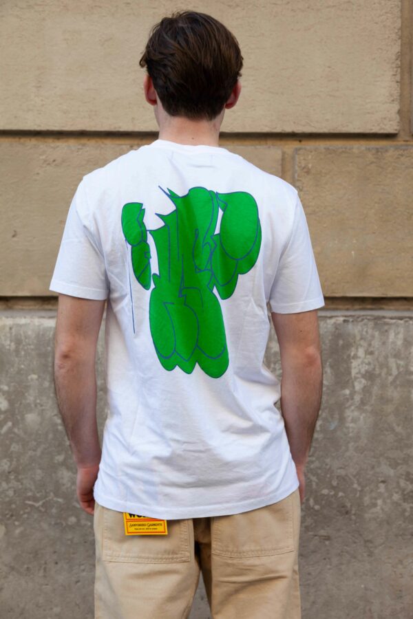 Tee-Shirt BLANC "BIG THROW UP " HARDCORE SESSION – Image 5
