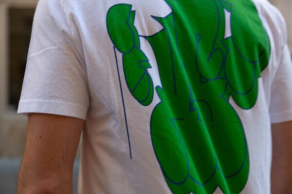Tee-Shirt BLANC "BIG THROW UP " HARDCORE SESSION – Image 6
