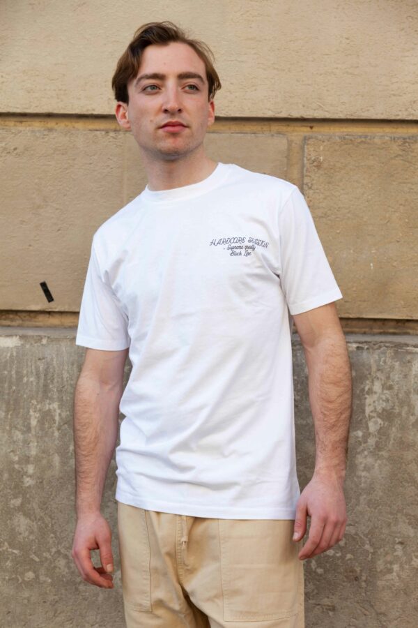 Tee-Shirt BLANC "WING " HARDCORE SESSION – Image 2