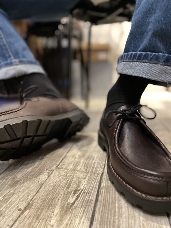 GATINE "MEGEVE" -BRUN GRAINÉ- Derby Homme – Image 3