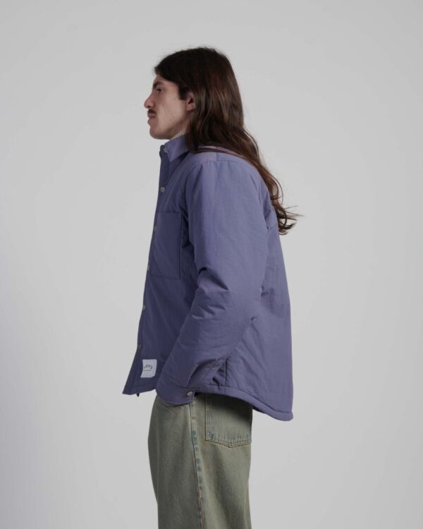 SPHERE PADDED OVERSHIRT LS - Heron – Image 2