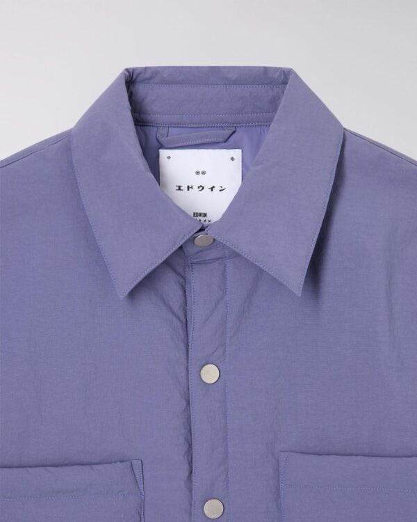 SPHERE PADDED OVERSHIRT LS - Heron – Image 4