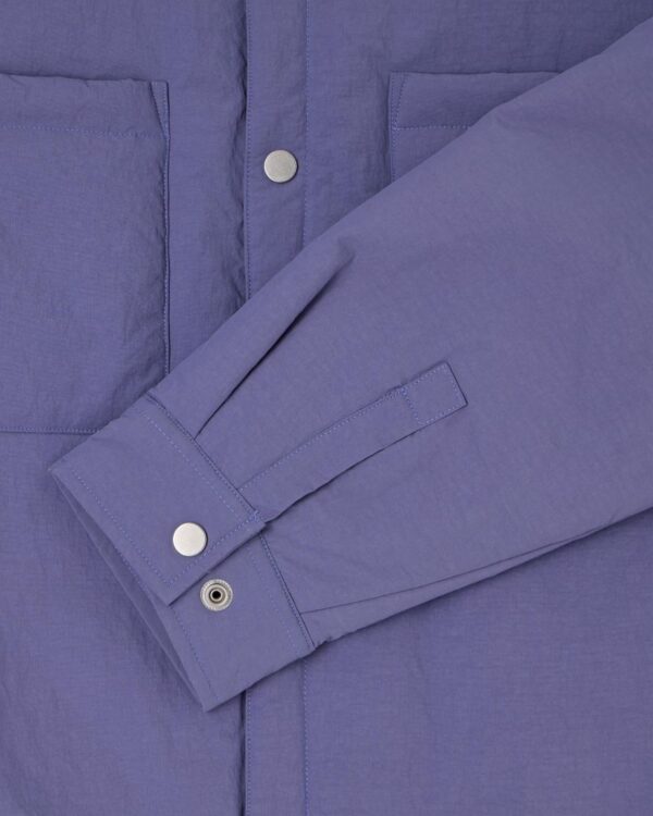 SPHERE PADDED OVERSHIRT LS - Heron – Image 5