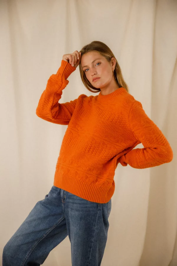 Pull mixte "Laurian" - Royale Mer – Image 4